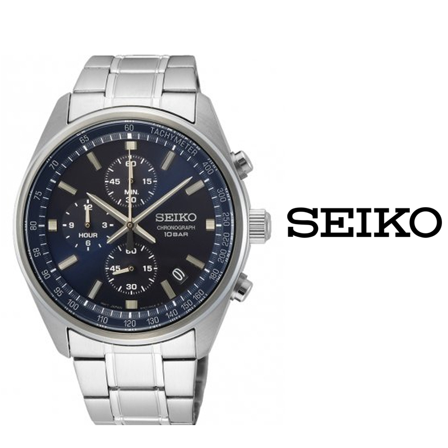 偉大な あす楽 Seiko セイコー クロノグラフ メンズ 腕時計 Ssb377p1 タキメーター ネイビー クォーツ ステンレス アナログ １００m 防水 最先端 Metacorpuspilates Com Br