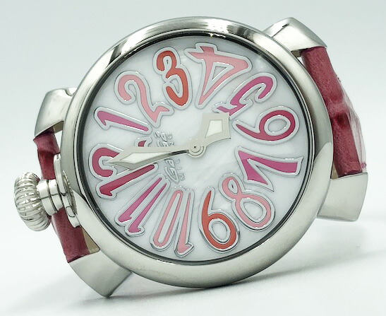 送料無料 新品 Gaga Milano ガガミラノ マヌアーレ40mm 腕時辰儀 ユニ媾合 メンズ レディース イタリア 時計 50 6 石英 ローゼ ホワイト 皮革下紐 評判 商標名 携帯時計 Arcprimarycare Co Uk