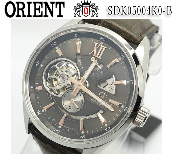 楽天市場 あす楽 Orient Star オリエント スター メンズ 腕時計 Sdkk0 スケルトン パワーリザーブ 自動巻 手巻き オープンハート オートマチック ビジネス ブラウン ブルジョネ楽天市場店