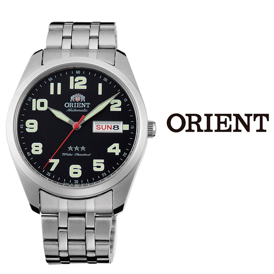 楽天市場 あす楽 送料無料 新品 オリエント Orient スリースター メンズ 腕時計 Ra Ab0024b19b ステンレス ベルト 自動巻 オートマチック カレンダー ビジネス プレゼント アナログ ブルジョネ楽天市場店