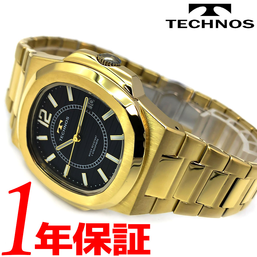楽天市場】あす楽 送料無料 TECHNOS テクノス メンズ クォーツ 腕時計