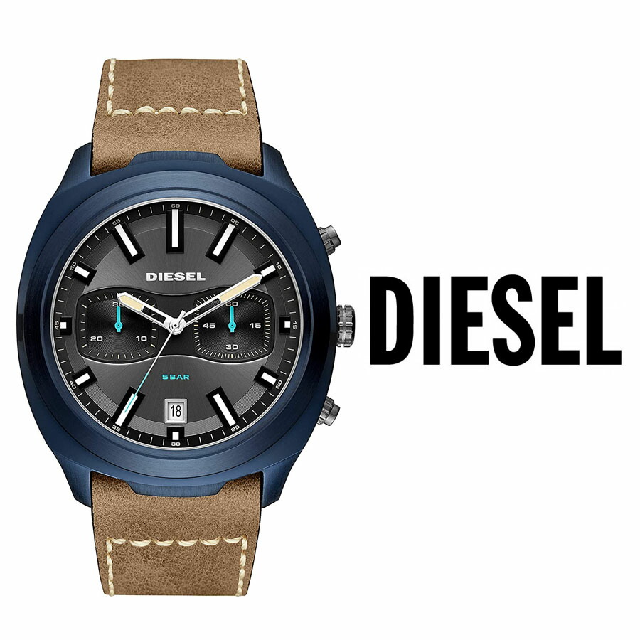 お気にいる あす楽 Diesel ディーゼル メンズ 腕時計 Dz4490 レザー クロノグラフ クオーツ 人気 ブランド おすすめ ファッション Tumbler タンブラー アナログ 代引き手数料無料 Timesofbahrain Com
