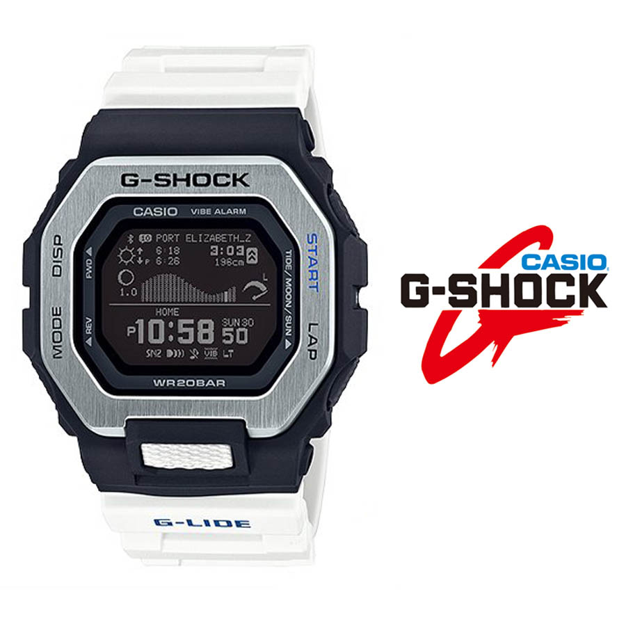 楽天市場 あす楽 Casio カシオ G Shock Gショック クオーツ デジタル表示 Bluetooth スマートフォンリンク G Lide メンズ 腕時計 Gbx 100 7 ウレタン ブラック ホワイト ラバー ベルト Casio Mens Watch 超美品 Www Faan Gov Ng