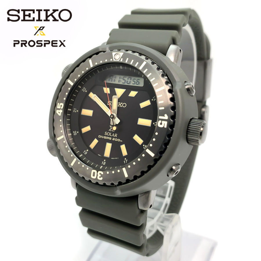 SEIKO セイコー PROSPEX 手巻き アナログ アイボリー ステンレス プロ