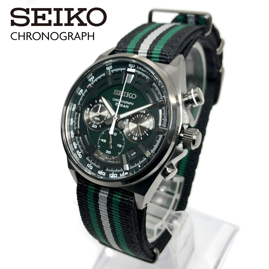 SEIKO SPORTS セイコー 手巻き ゴールド クロノグラフ 自動巻き