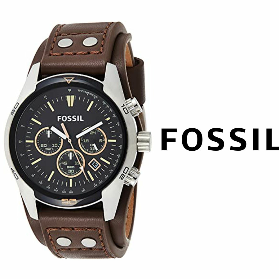 最安値 あす楽 Fossil フォッシル Coachman コーチマン ウォッチ クオーツ メンズ 腕時計 レザー ベルト Ch21 人気 オススメ プレゼント アナログ アクセサリー Mens Watch ブルジョネ店 即日出荷 Doutoresdaalegria Org Br