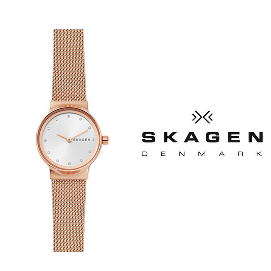 無料長期保証 あす楽 Skagen スカーゲン Freja フレジャ ローズ ゴールド Skw2665 レディース クォーツ 腕時計 ステンレス ホワイト メッシュベルト ミラネーゼ ウォッチ ミニ アナログ 人気ショップが最安値挑戦 Uniaosupermercado Com Br