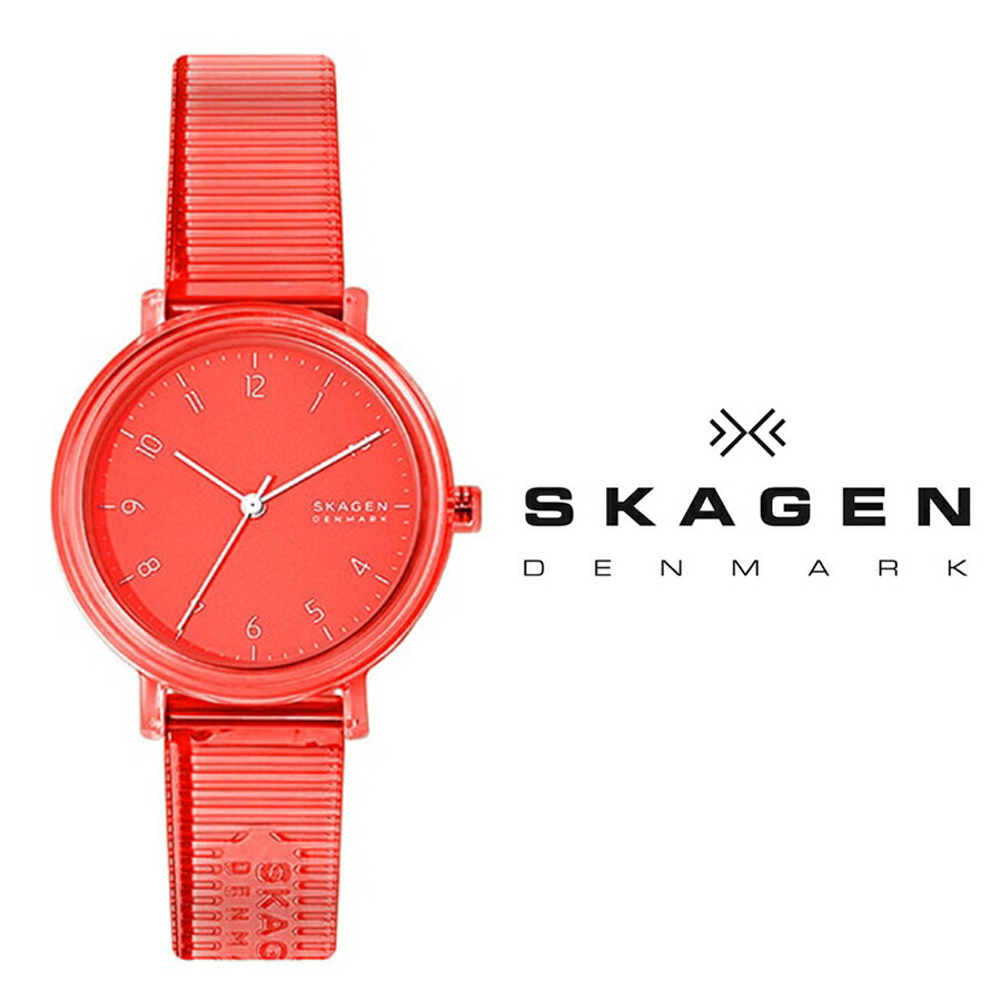 素晴らしい価格 あす楽 Skagen スカーゲン ren Kulor アーレン カラー Skw2856 レディース クォーツ 腕時計 ウレタン ラバー ベルト レッド アウトドア ファッション プレゼント ウォッチ アナログ ブルジョネ店 入園入学祝い Universusmedia Com