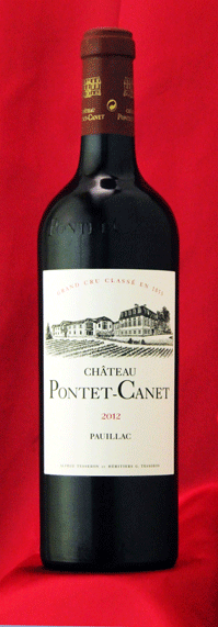 Chateau Pontet Canetシャトー・ポンテ・カネ[2012]750ml　蔵出しCh.Pontet Canet[2012]750mlPauillac｜ワインとお宿　千歳
