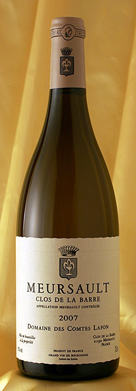 今月限定／特別大特価 Comteｓ LafonMeursault Clos de la Barre 2007