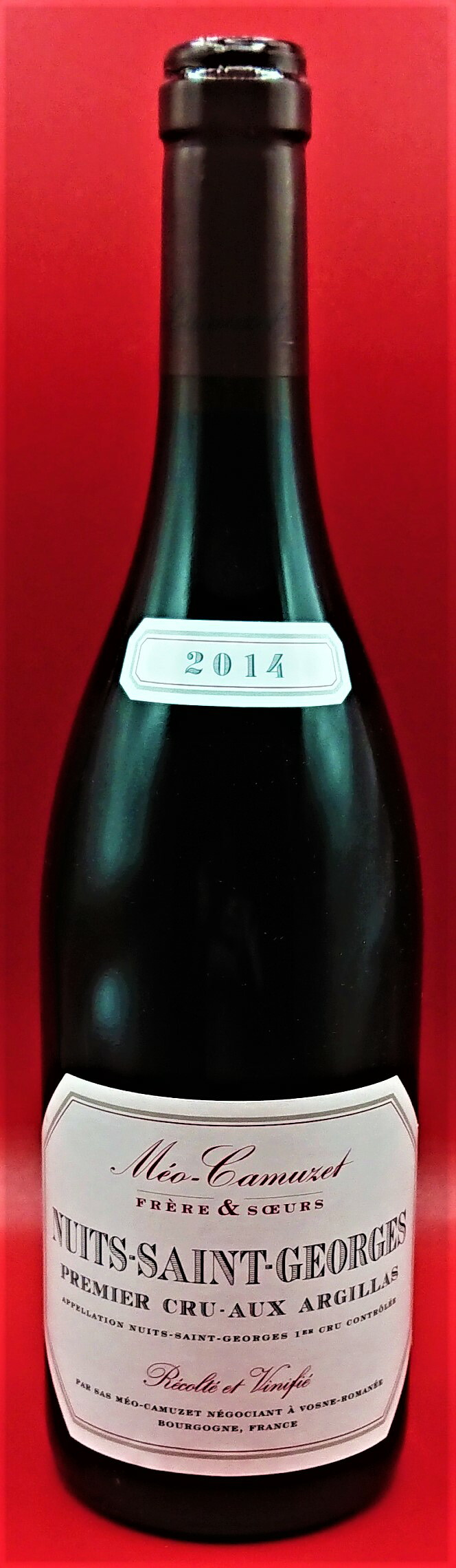 Meo Camuzet F&Sニュイ・サン・ジョルジュ 1級 オー・アルジラ [2014]750mlNuits St Georges 1er Cru Aux Argillas 750ｍｌメオ・カミュゼ フレール・エ・スール Meo Camuzet F&S｜ワインとお宿　千歳