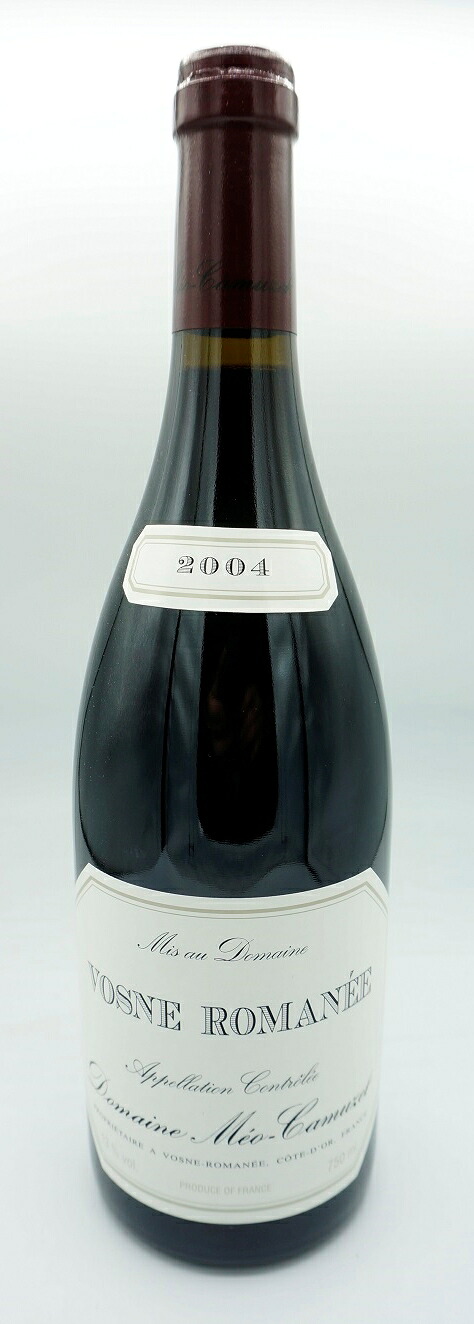 Meo　CamuzetVosne Romanee[2004]750ｍｌヴォーヌ・ロマネ[2004]750ｍｌメオ・カミュゼ　Meo　Camuzet｜ワインとお宿　千歳