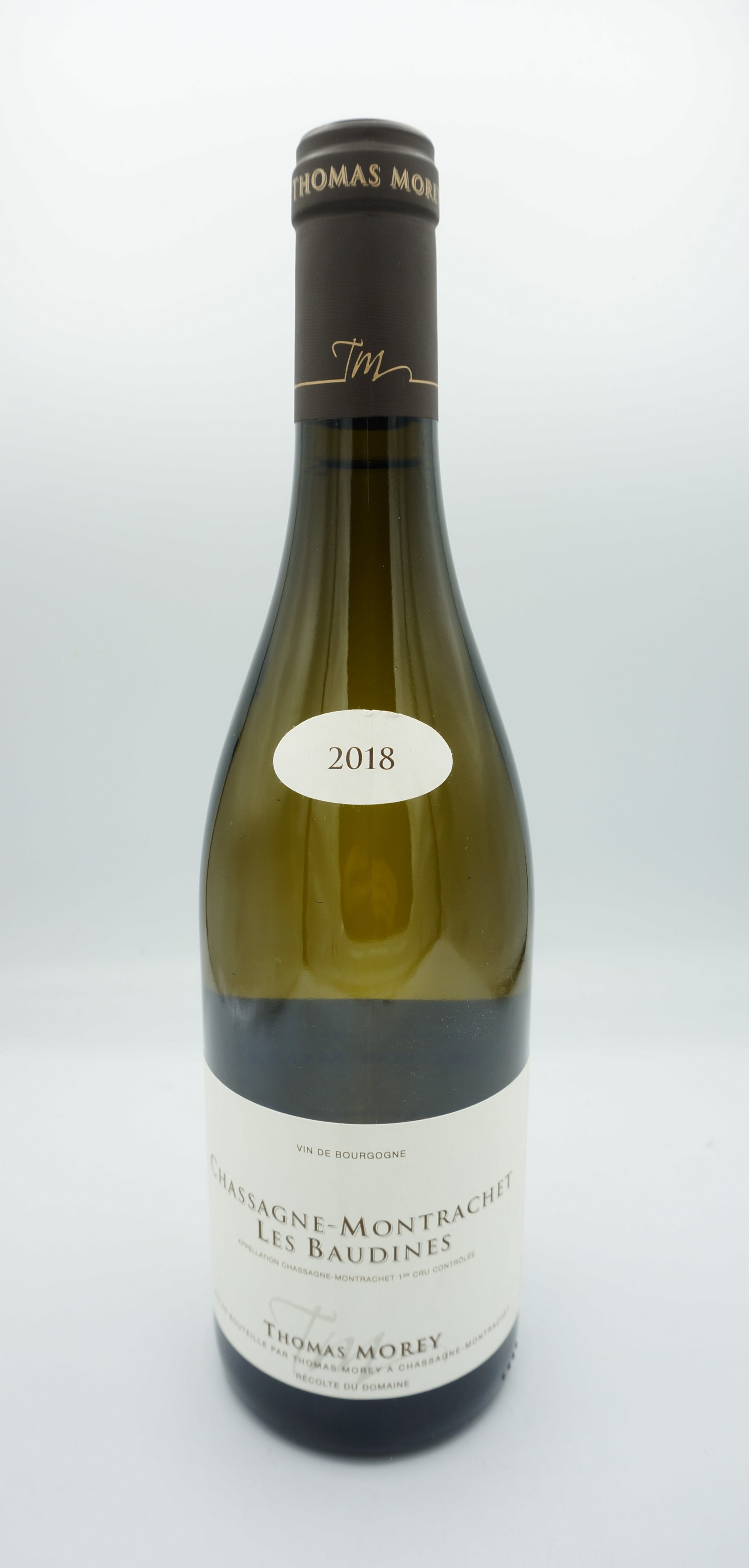 Thomas MoreyChassagne Montrachet Les Baudines [2018]750mlシャサーニュ モンラッシェ・レ・ボーディーヌ[2018]750mlトーマス・モレ｜ワインとお宿　千歳