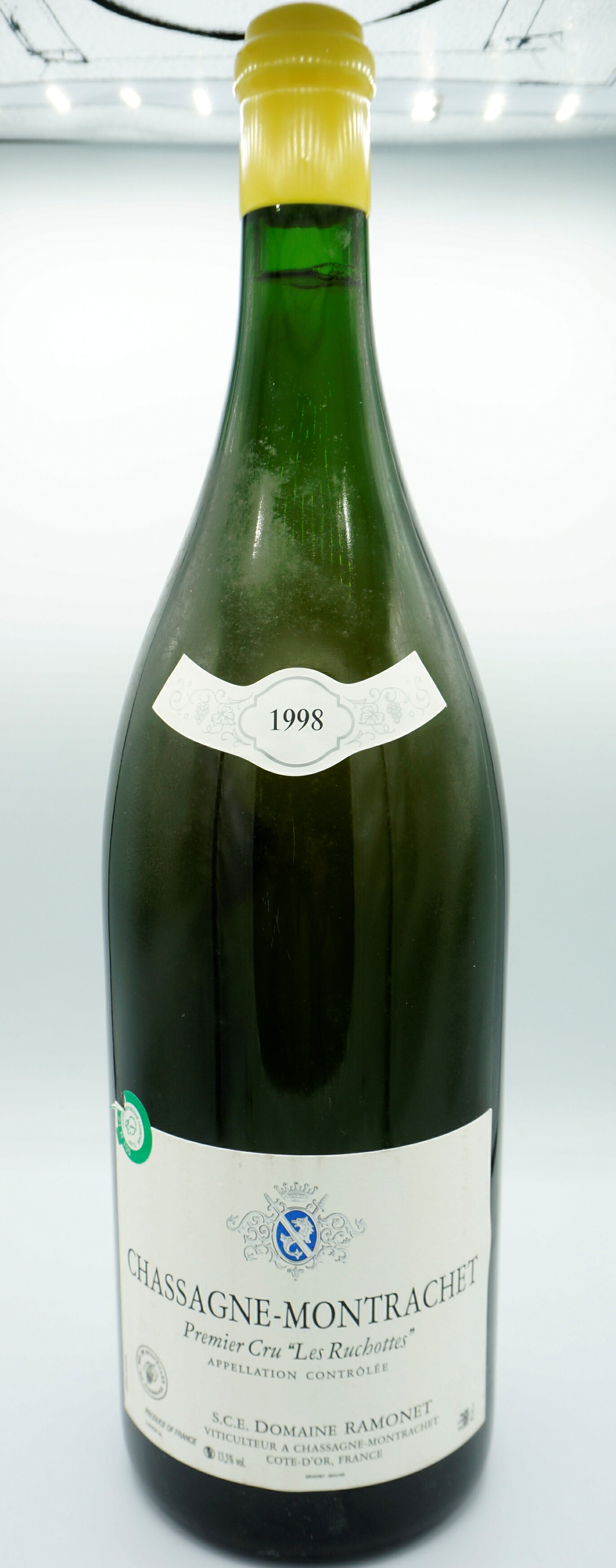 「超レア！ジェロボアム！入荷！！」　Domaine RamonetChassagne Montrachet Les Ruchottes 1er Cru　[1998] 3000mlシャサーニュ・モンラッシェ レ・ルショット 1er Cru[1998] 3000ml ドメーヌ・ラモネ Domaine Ramonet｜ワインとお宿　千歳