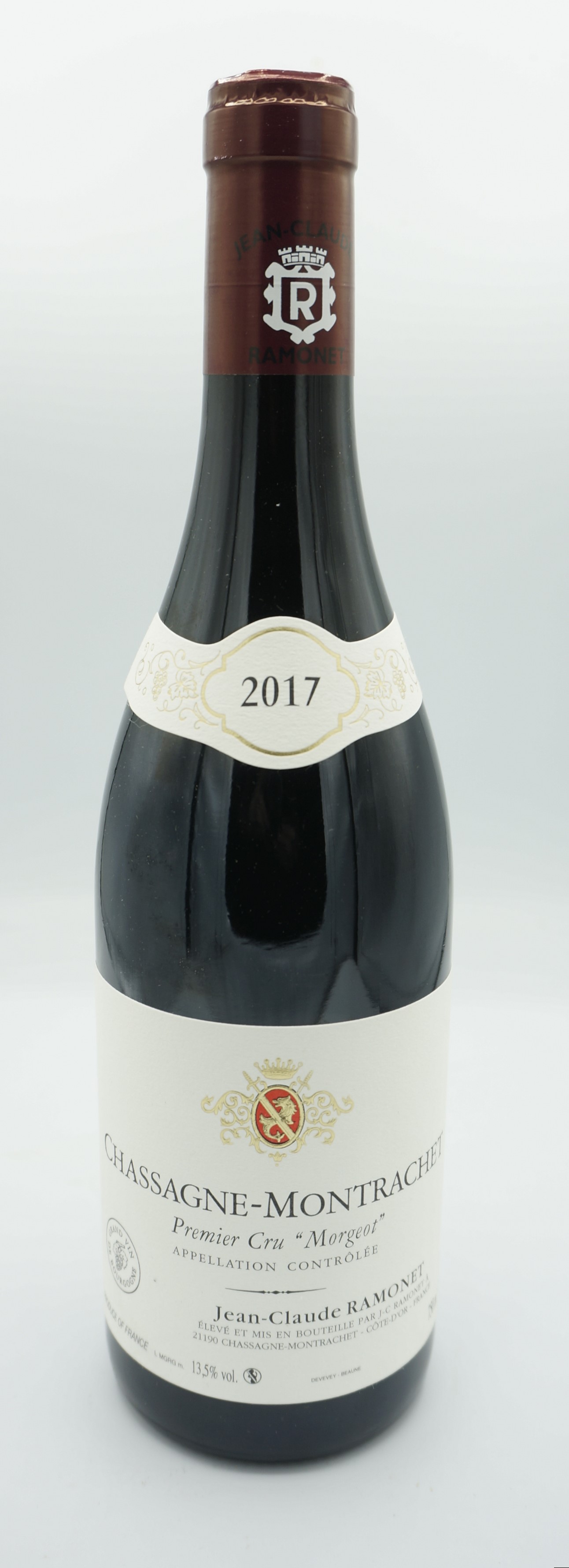 シャサーニュ・モンラッシェ 2018 ラモネChassagne Ramonet CHASSAGNE MONTRACHET 1ER CRU LES VERGERS 2018 JEAN CLAUDE