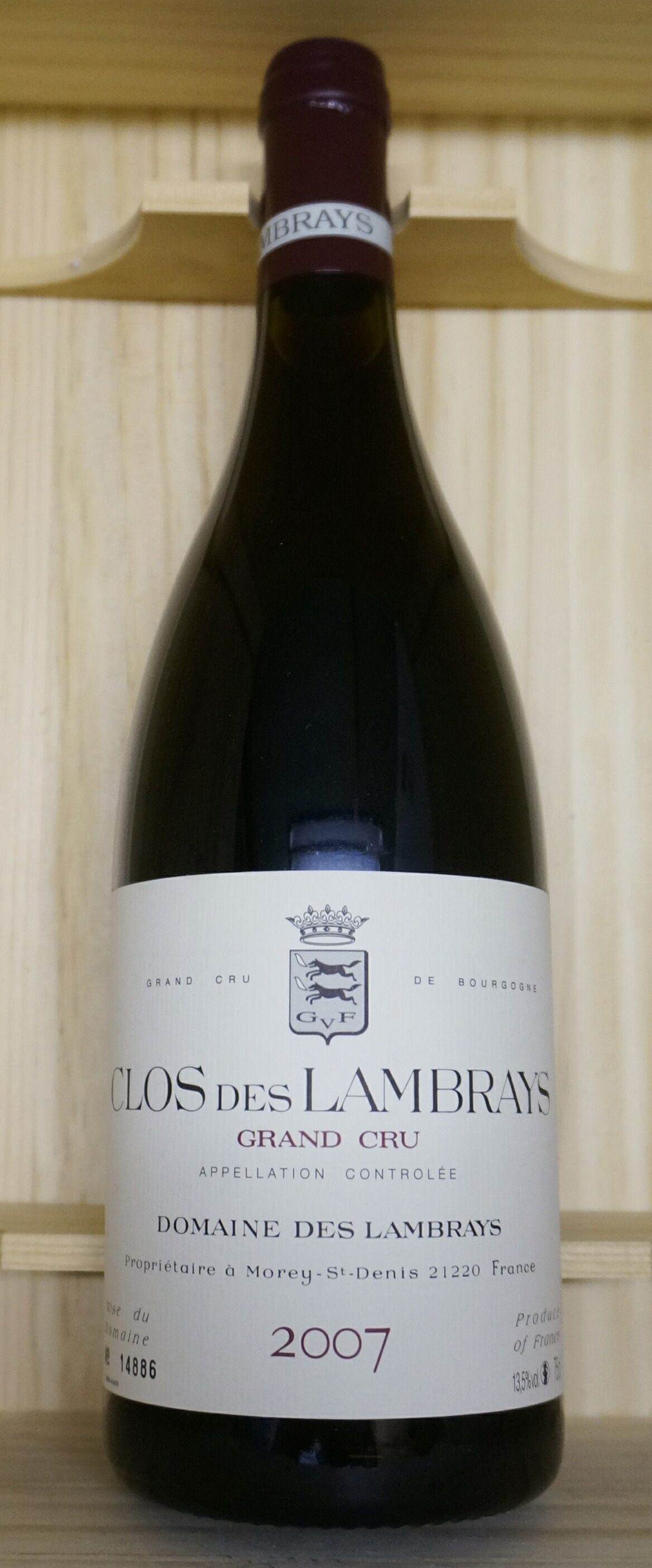 Domaine des LambraysClos des Lambrays[2007]750ml蔵出し　クロ・デ・ランブレイ[2007]750mlドメーヌ・デ・ランブレイ Domaine des Lambrays｜ワインとお宿　千歳
