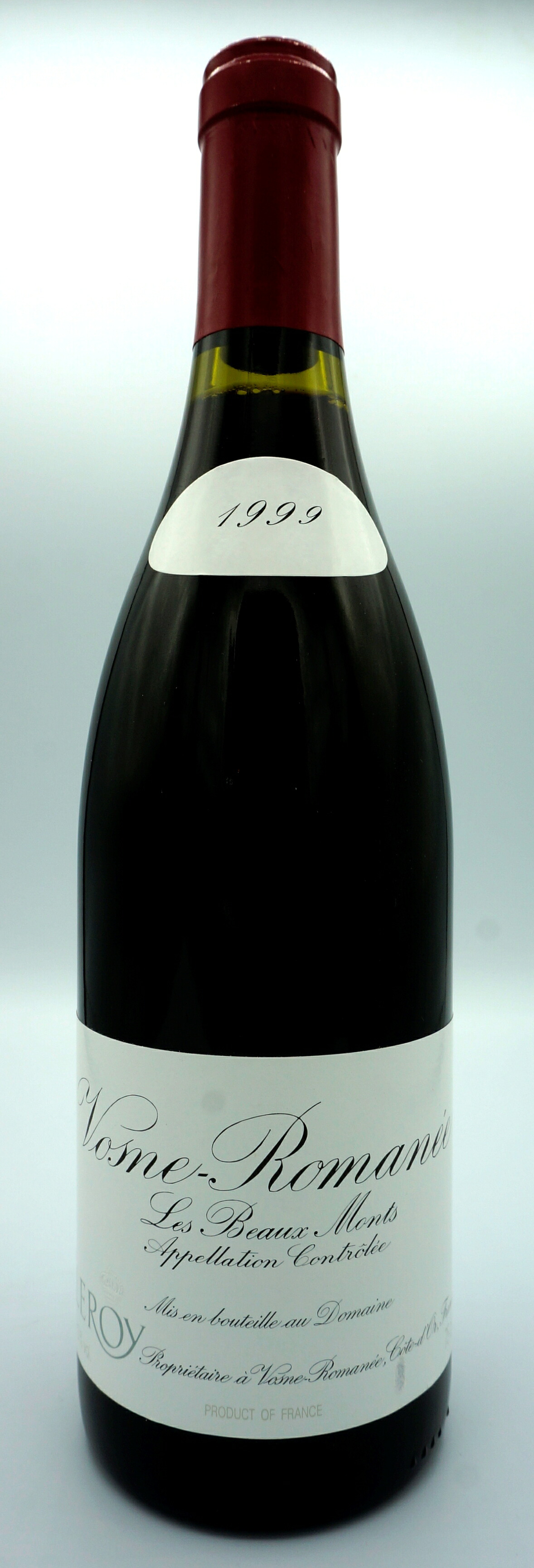 Domaine LeroyVosne Romanee Les Beaumonts [1999]750mlヴォーヌ・ロマネ レ・ボー・モン[1999]750mlドメーヌ・ルロワ　Domaine Leroy｜ワインとお宿　千歳