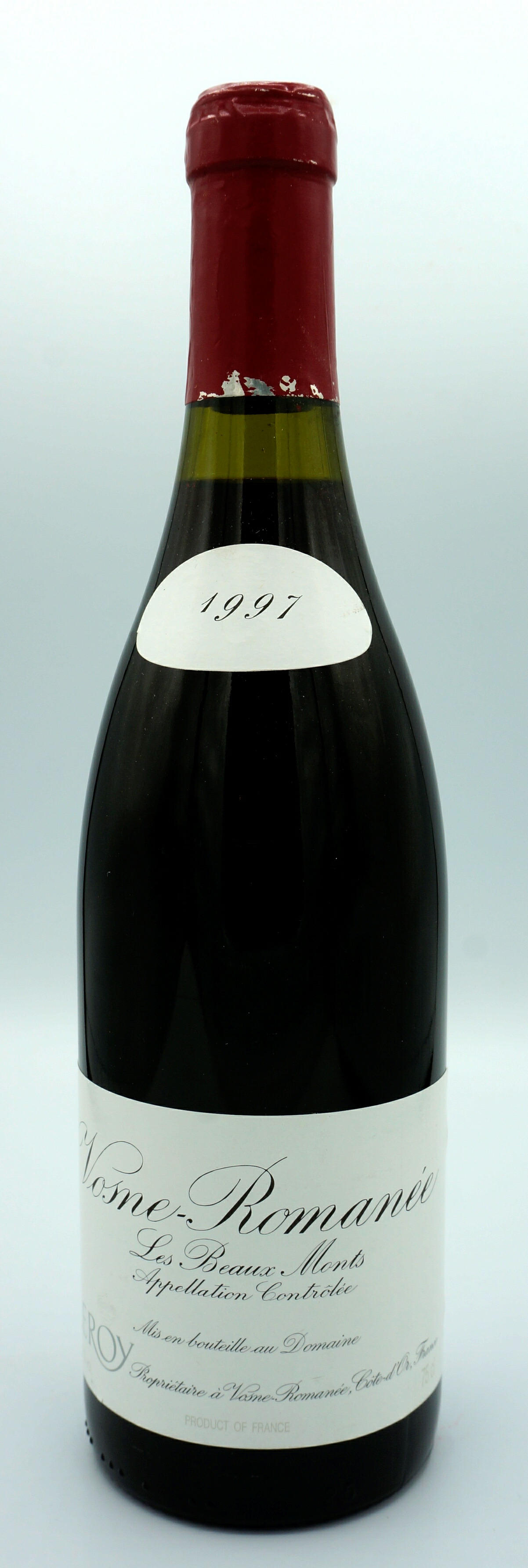 Domaine LeroyVosne Romanee Les Beaumonts [1997]750mlヴォーヌ・ロマネ レ・ボー・モン[1997]750mlドメーヌ・ルロワ　Domaine Leroy｜ワインとお宿　千歳