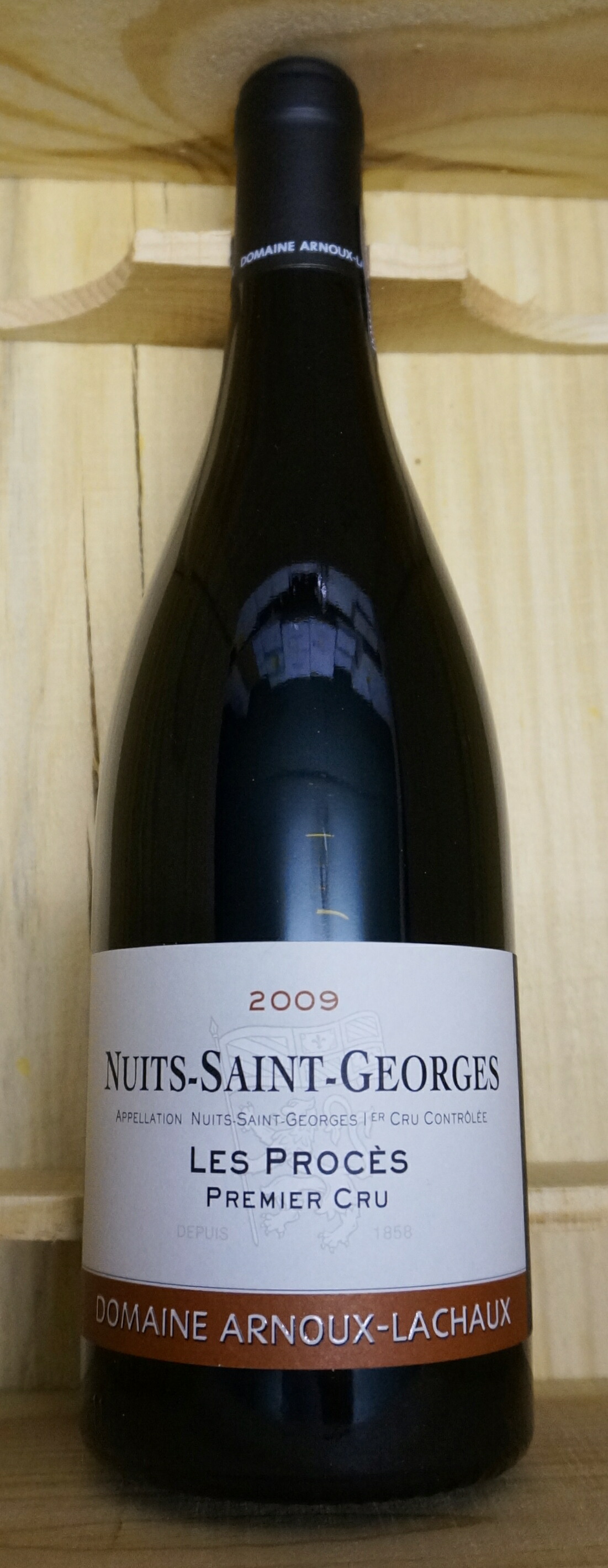 ドメーヌ・アルヌー・ラショー ニュイ・サン・ジョルジュ2008 Dom. Arnoux Lachaux Nuits Saint | Vinica 無料のワインアプリ