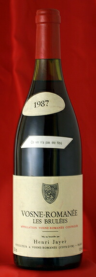 楽天市場】Henri Jayer アンリ・ジャイエ Richebourg[1987] 750ml
