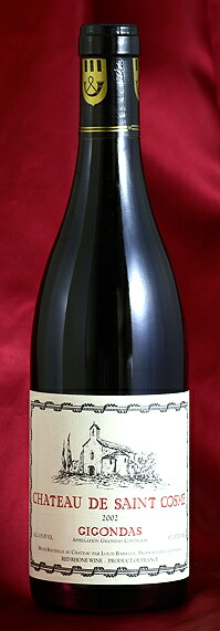 Chateau de St CosmeGigondas [2002]750ml蔵出し　ジゴンダス[2002]750mlシャトー・ド・サンコム Ch.de St Cosme｜ワインとお宿　千歳