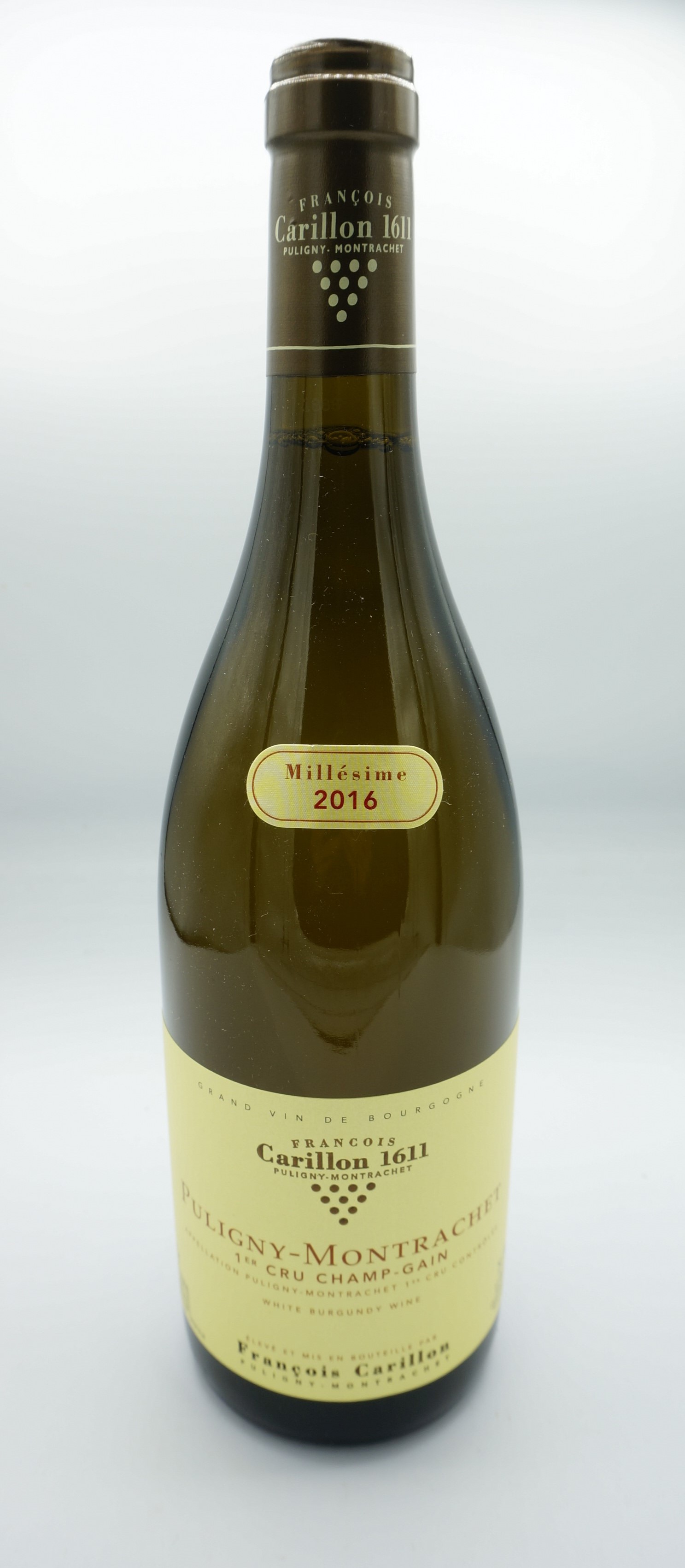 Francois CarillonPuligny Montrachet 1er Champs Gains [2016]750mlフランソワ・カリヨン[2016] ピュリニー・モンラッシェ プルミエ・クリュ・シャン・ガン750mlFrancois Carillon｜ワインとお宿　千歳 24,420円