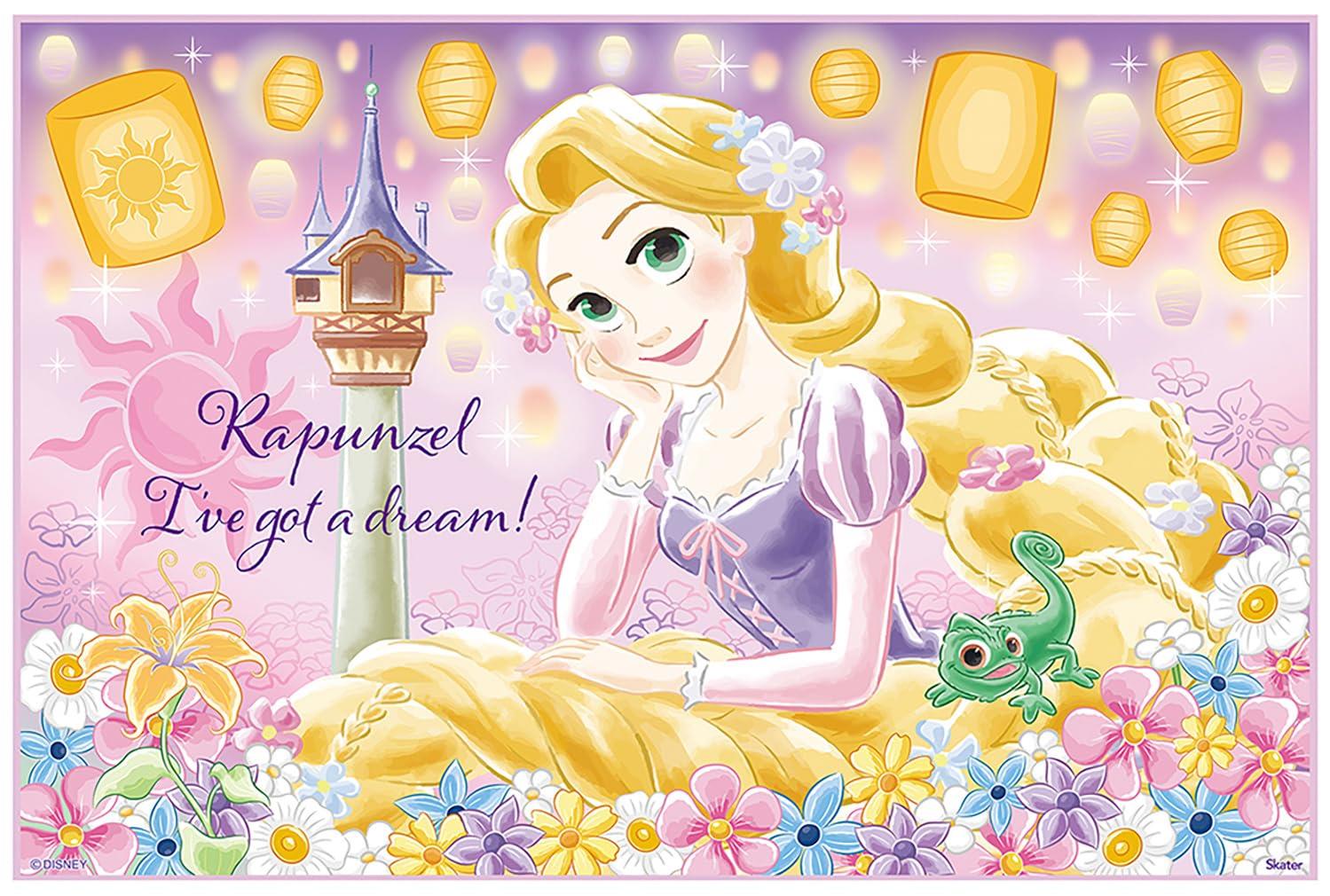 スケーター(Skater) 子供用 レジャーシート 遠足 Sサイズ 60×90cm 塔の上のラプンツェル 25 女の子 VS1画像