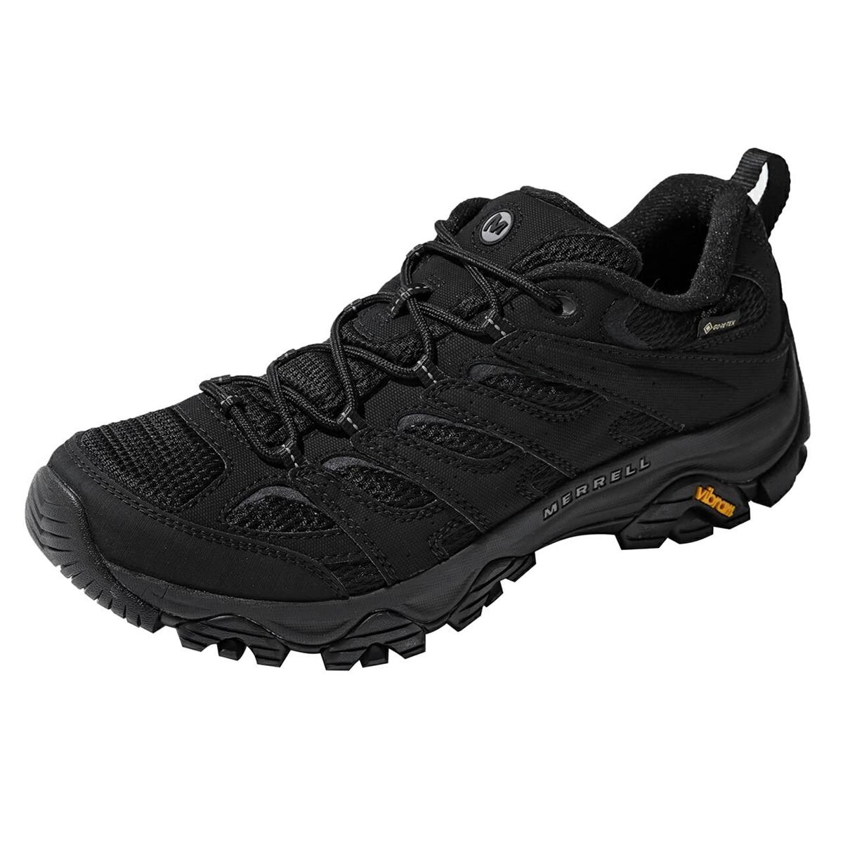 [メレル] 山歩きシューズ Moab 3 Synthetic Gore-Tex メンズ トリプル黒いこと 27.5 珊 2E