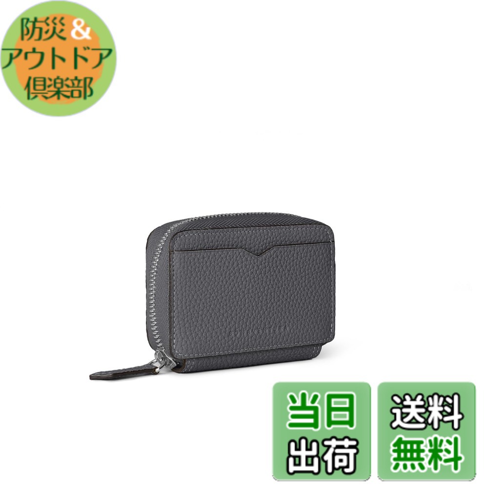 【送料無料】[BONAVENTURA] ラウンドジップ スマートキーケース [チャコール x トゥルーグレー] キーウォレット ヨーロッパ最高級レザー 本革 プレゼント ギフト BKCT3M-CGTG｜防災＆アウトドア倶楽部
