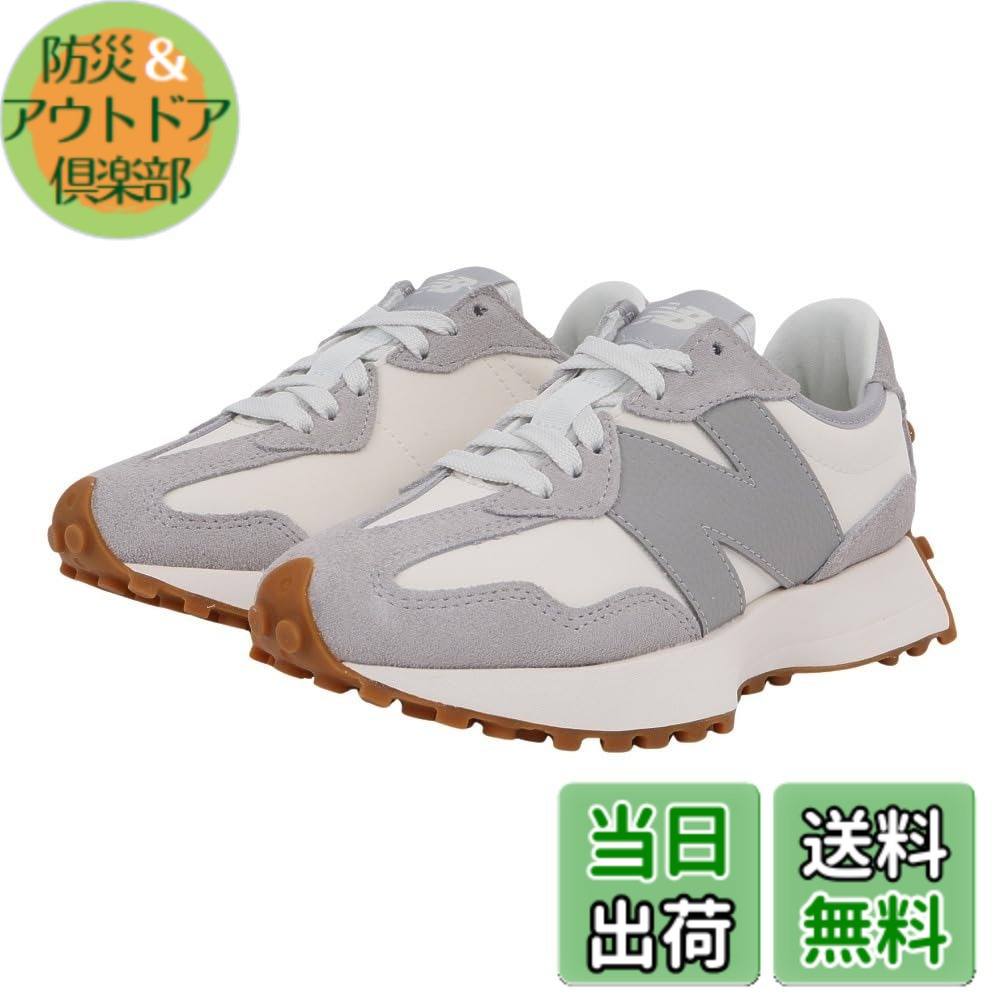 【送料無料】new balance(ニューバランス) レディース 327 WS327 W327 旧モデルスニーカー 色：NKC(GRAY)、サイズ：23.0 cm B