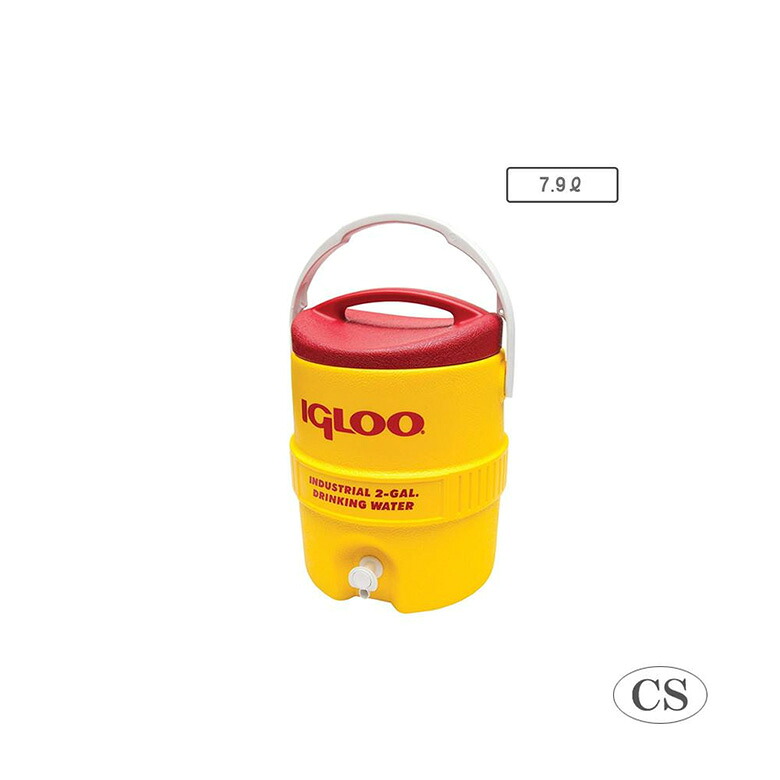【保証付】※クーポン利用で50円OFF！※ CAPTAIN STAG キャプテンスタッグ イグルー ウォータージャグ400S 2ガロン UE-12 キャンプ アウトドア 屋外 野外 おしゃれ バーベキュー レジャー ピクニック 海 山 パール金属｜防犯防災専門店　ワクイショップ