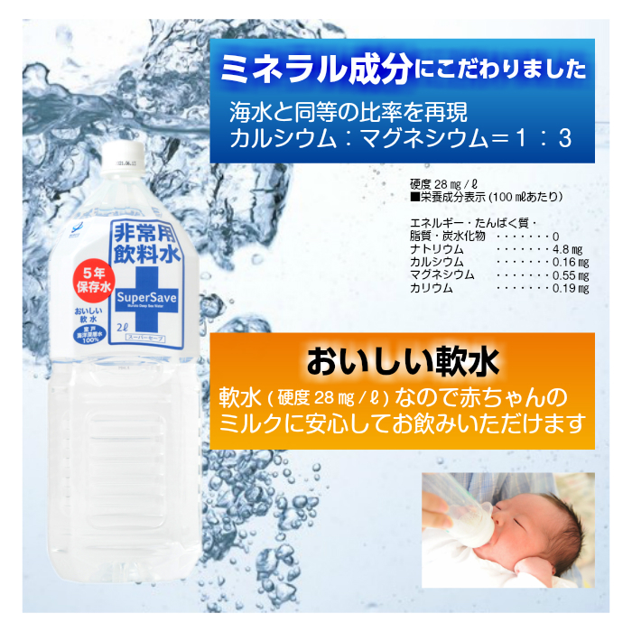 ラッピング不可 計60本 10箱セット まとめ買い 2l 60本 5年保存水 2リットル おすすめ 売れ筋 室戸 高知県 ミネラル豊富 海洋深層水 オフィス 町会 子供 幼稚園 保育園 安心 お薬用 ミルク用 赤ちゃん 備蓄 軟水 おいしい 業務用 長期保存 非常用飲料水 非常食 防災