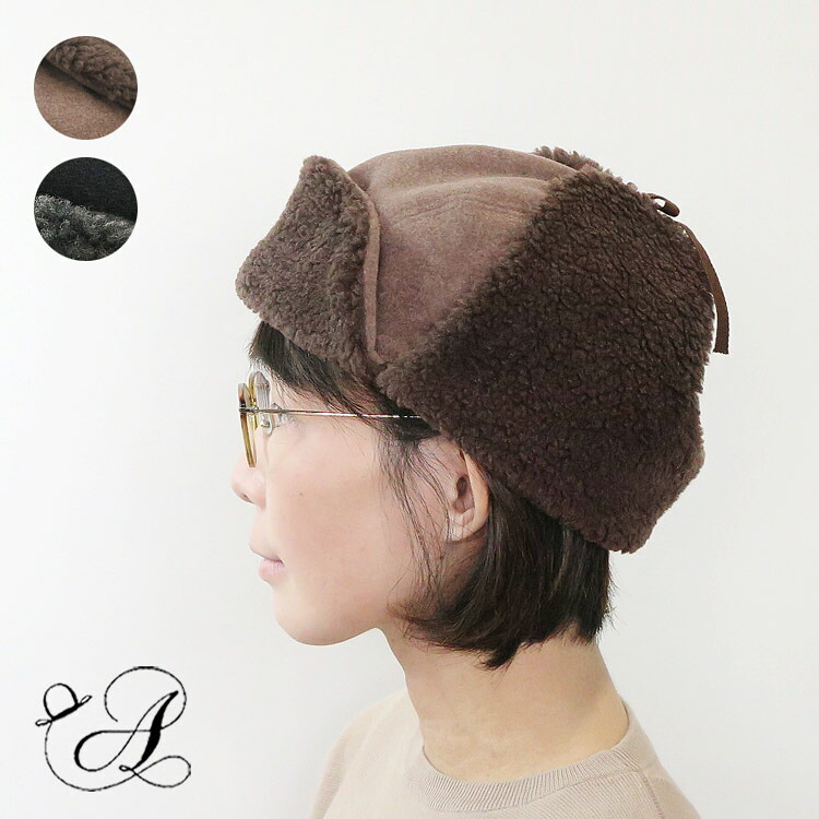 キャップ cap 帽子 フライトキャップ ボンバーキャップ ボア 防寒帽 耳あて アウトドア 帽子 メンズレディース 秋 冬 サイズ調整可能【日本製】【送料無料】