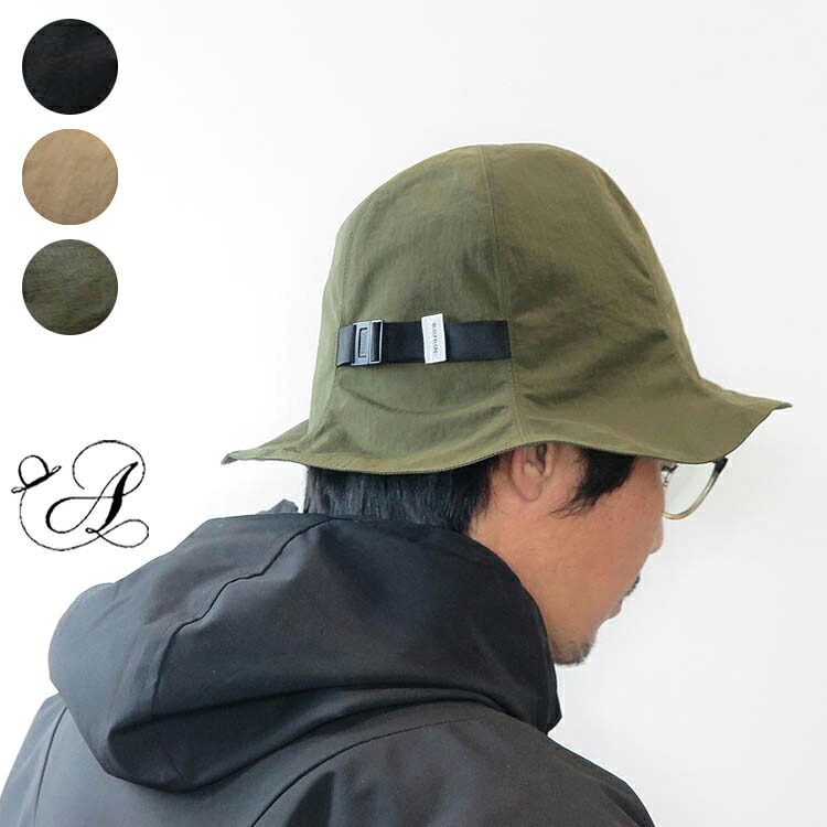 ハット hat リップストップ ツバ 帽子 日除け チューリップハット 撥水 コンパクト ギフト アウトド アキャンプ フェス メンズ レディース 帽子 サイズ調整可能 【日本製】【送料無料】