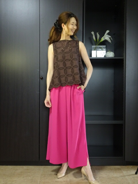 【春夏40％OFF!!】 NUS　　QTUME クチューム Bule Bell ブルーベル パンツ