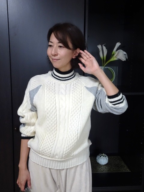 【2025年秋冬新作30%OFF!!】 PASSIONE パシオーネ Robe(ローブ） プルオーバー