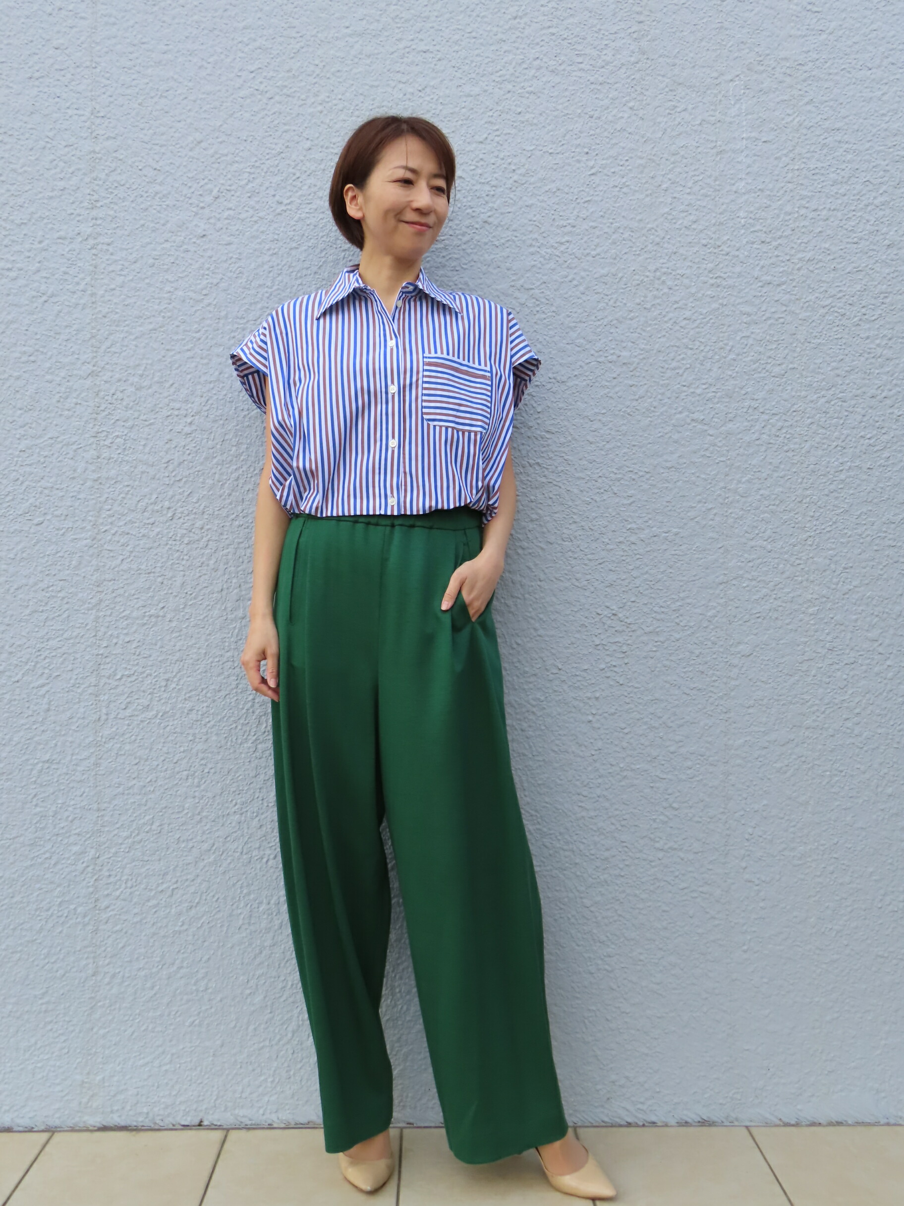 【2026年春夏新作30%OFF!!】Apaiser lame(アぺゼラム)DAIMATSUパンツ|ブティックアン店