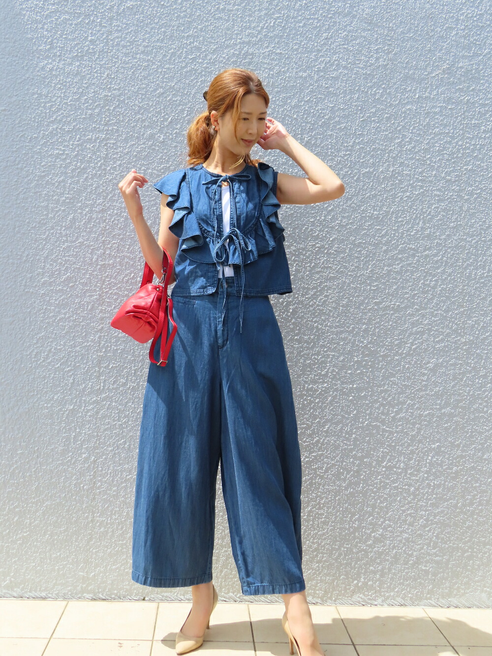 【2026年春夏新作30%OFF!!】Apaiser lame(アぺゼラム)DAIMATSUパンツ|ブティックアン店