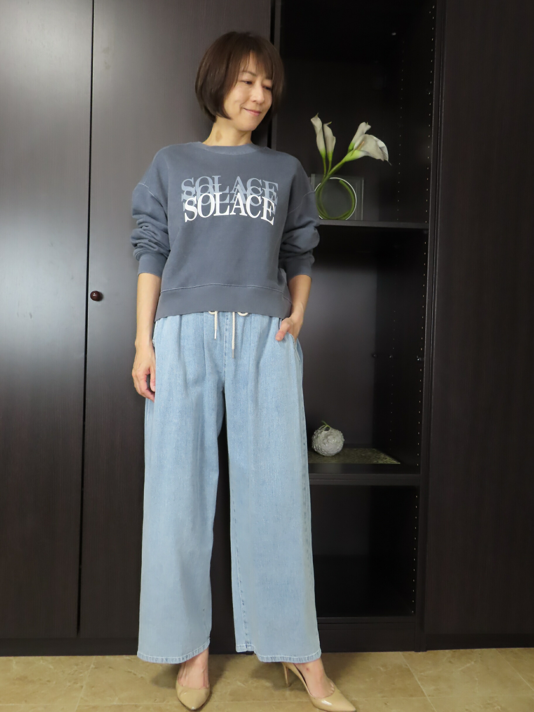 【2026年春夏新作!!】cafune（カフネ）PASSIONE（パシオーネ）Robe(衣裳）ティーシャツ