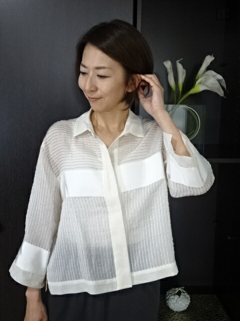 【2024年春夏40%OFF!】blue greed Apaiser lame(アぺゼラム)DAIMATSUジャケット|ブティックアン店