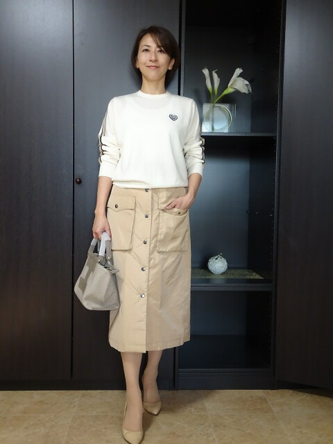 【2024年秋冬新作30%OFF!!】 Apaiser lame（アぺゼラム）DAIMATSU スカート