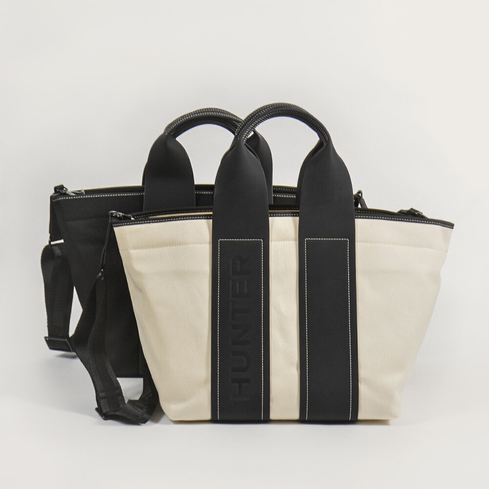 楽天市場】・HUNTER REFINED STITCH CANVAS TOTE BLK(ブラック),NTR