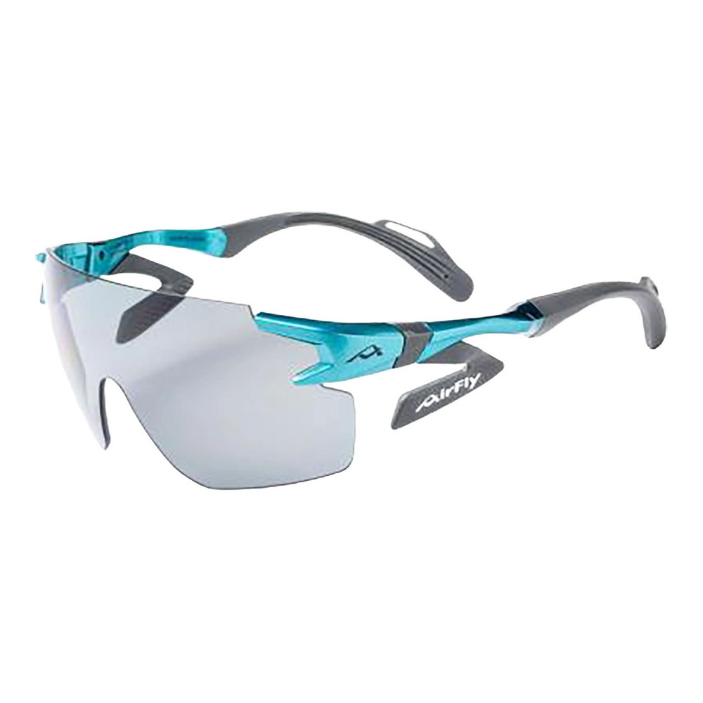 【ポイント10倍！要エントリー】Air Fly エアフライ 鼻パッドがないスポーツサングラスAF-302 C-32WP エメラルドグリーン偏光グレーワイドプロテクトレンズ装着 フレーム/エメラルドグリーン、レンズ/偏光グレーWP AF302C32WP｜BEE SPORTS