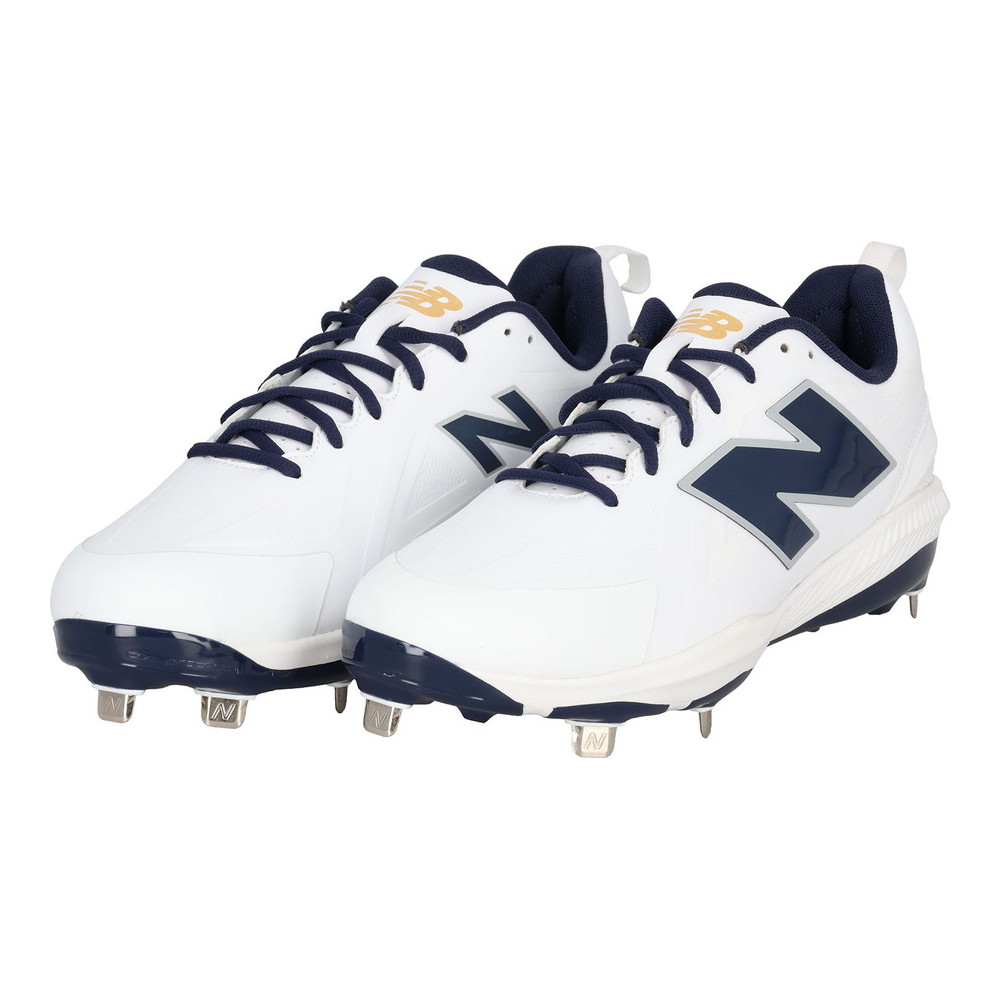 【ポイント10倍！要エントリー】New Balance ニューバランス シューズ FuelCell 1000 Metal V1 WHITE/NAVY M100044X2E｜BEE SPORTS