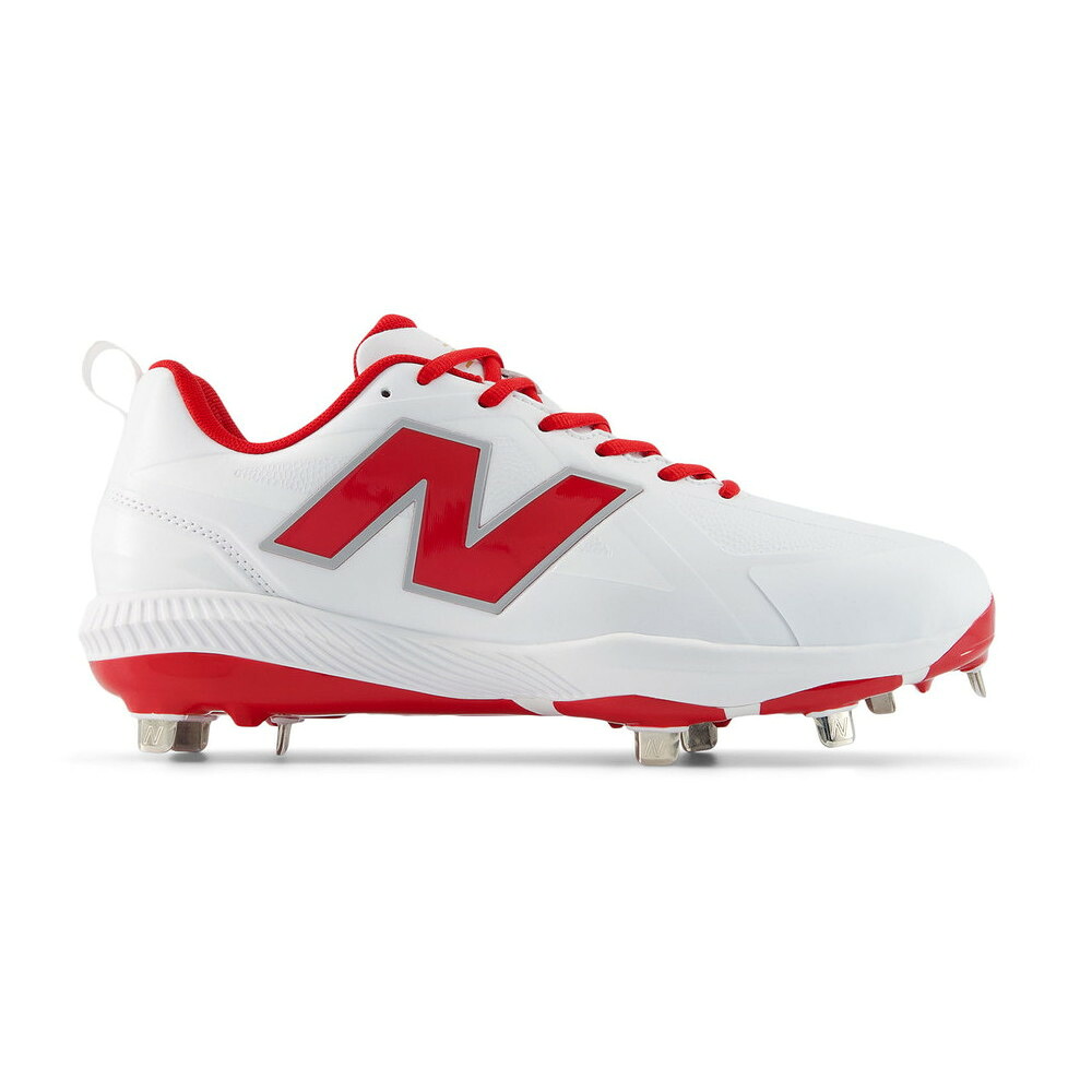 【ポイント10倍!要エントリー】New Balance ニューバランス シューズ FuelCell 1000 Metal V1 WHITE/RED M10005AU4E|BEE SPORTS