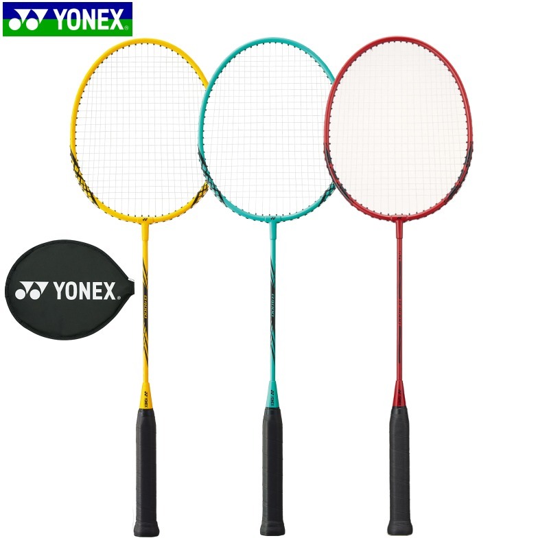 【楽天市場】即納 YONEX ヨネックス バドミントン ラケット 2本セット 初心者 ナイロンシャトル3個付き B4000 G ピクニック  レクリエーション すぐ遊べる オレンジ ブルー セット商品 : BEE SPORTS