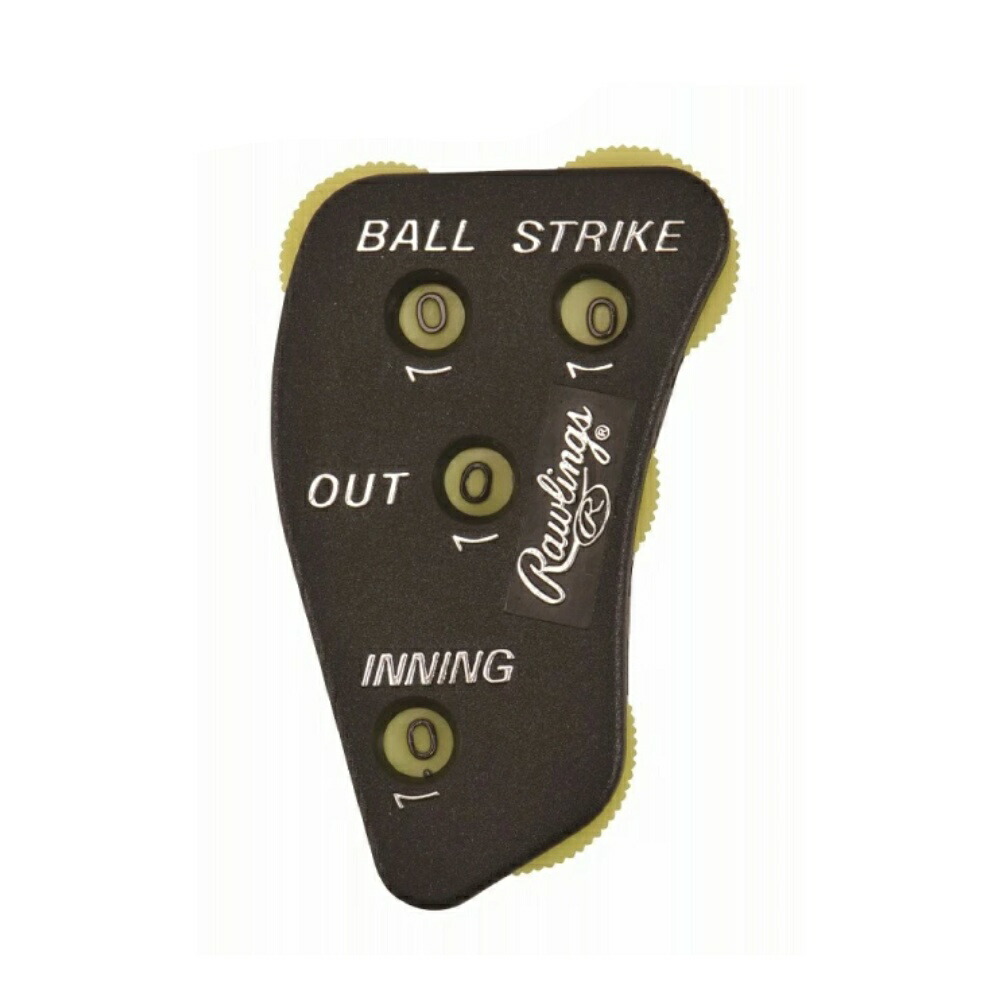 【楽天市場】【即納 あす楽】Rawlings ローリングス 野球 審判用品 インジケーター カウンター EAC6S02 塁審 主審 アンパイア