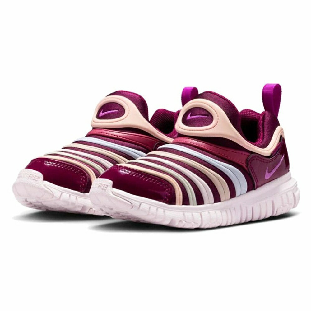 【ポイント最大10倍！要エントリー】【スーパーセール ポイント10倍 要エントリー】【即納】 NIKE ナイキ ダイナモフリー PS 343738 キッズシューズ 639 ボルドー/ビビッドパープル