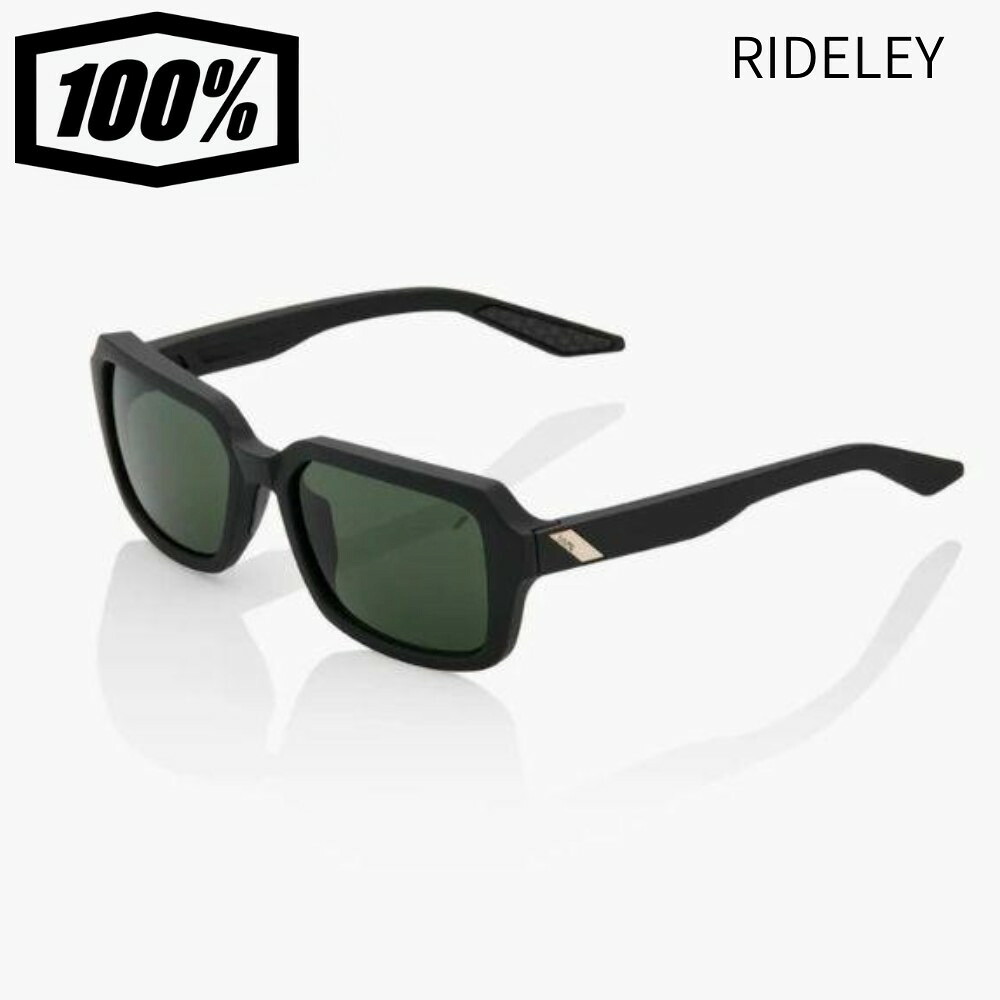 【ポイント10倍!要エントリー】【即納】 100% ワンハンドレッド スポーツ サングラス RIDELEY 60030-00001 カジュアル 野球 サイクリング マラソン ランニング|BEE SPORTS