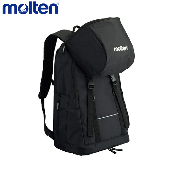 【ポイント最大10倍！要エントリー】molten モルテン LB0032 バスケットボール バッグ バックパック ミニバスケットボール用 黒 LB0032